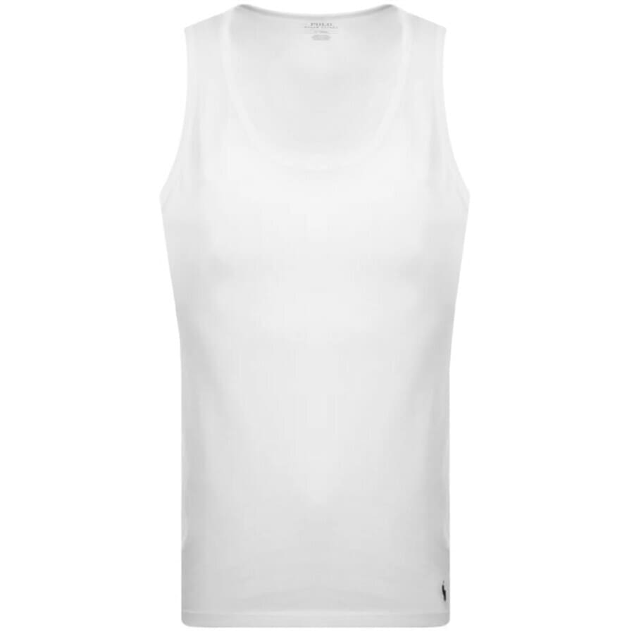Ralph Lauren 2 Pack Vests White